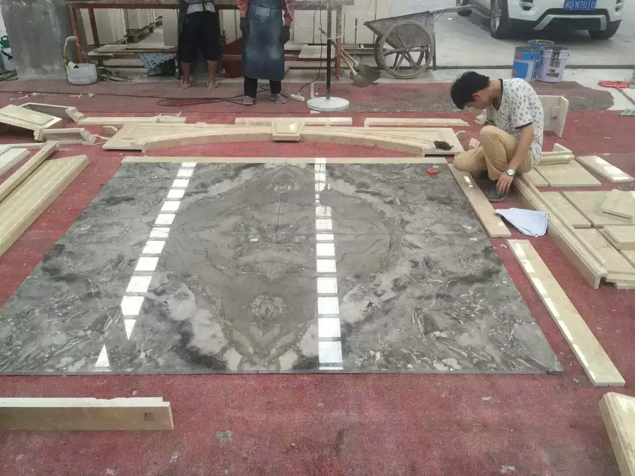 Bianco Carrara Statuario White Marble for Wholesale Subway Stone Tiles