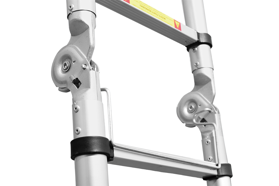 3.8m Extension Telescopic Aluminium Ladder Multi-Purpose Ladder