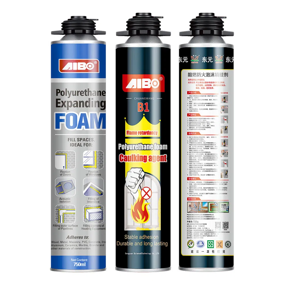 Closed Cell Polyurethane PU Foam Spray Sealant for Building