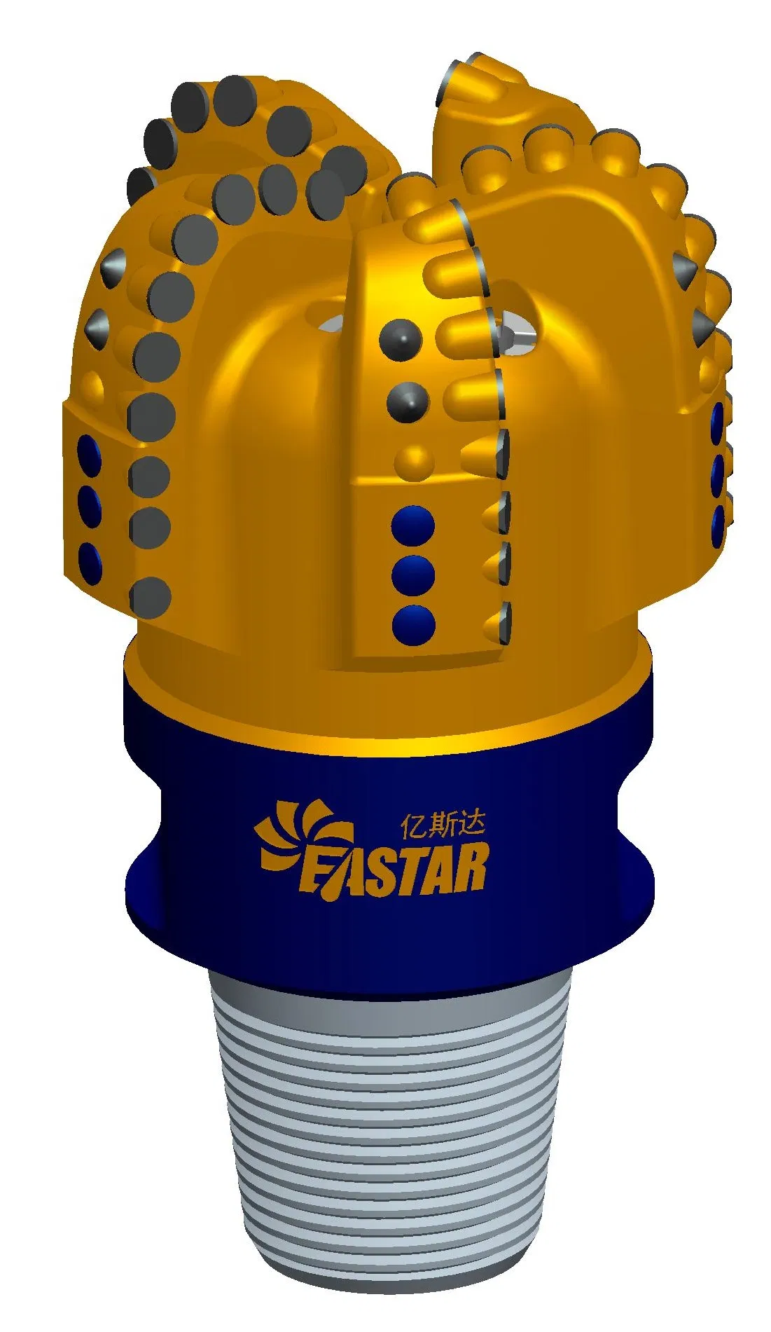 High-Efficiency Wear-Resistant PDC Steel Body Bit for Oil & Gas Drilling