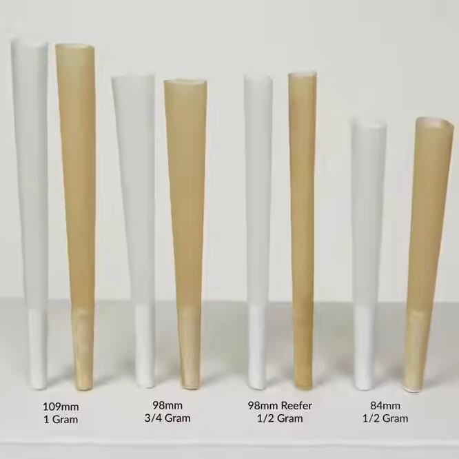King Size 100% Organic Smoking Pre-Roll Paper Rolling Paper Cones