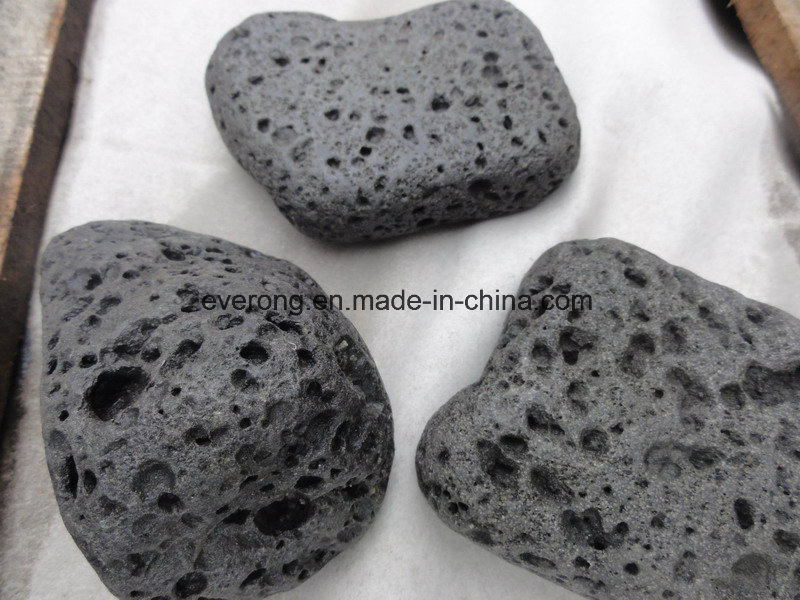 Natural Lava Stone Hainan Black/Grey Basalt for Lanscape Paving Tile