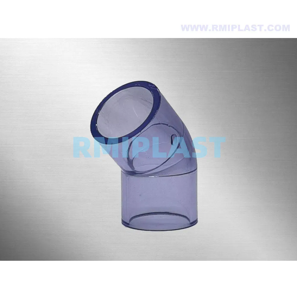 Clear PVC Bushing of DIN Pn16 Clear UPVC Pipe Fittings Plastic Bushing for Water Pipe Connection
