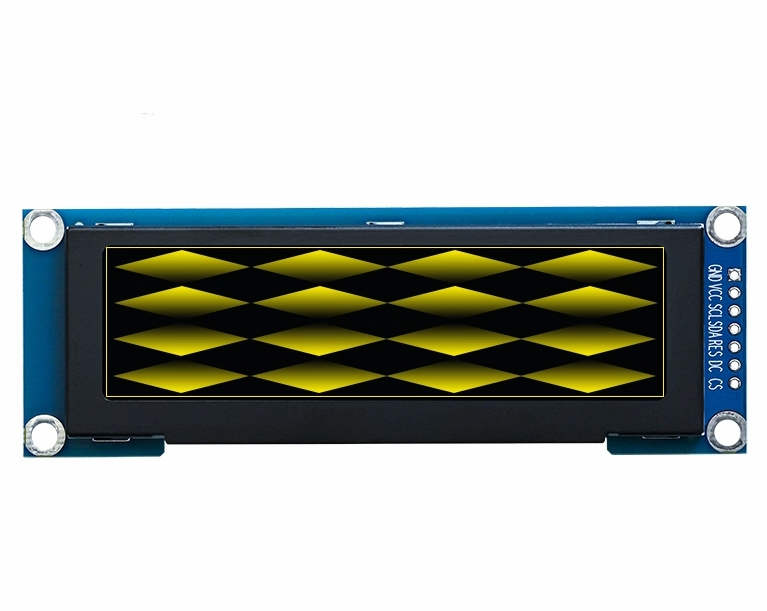 Factory 3.12 Inch 256X64 SSD1322 White Blue Yellow Green OLED Display Module Spi Interface