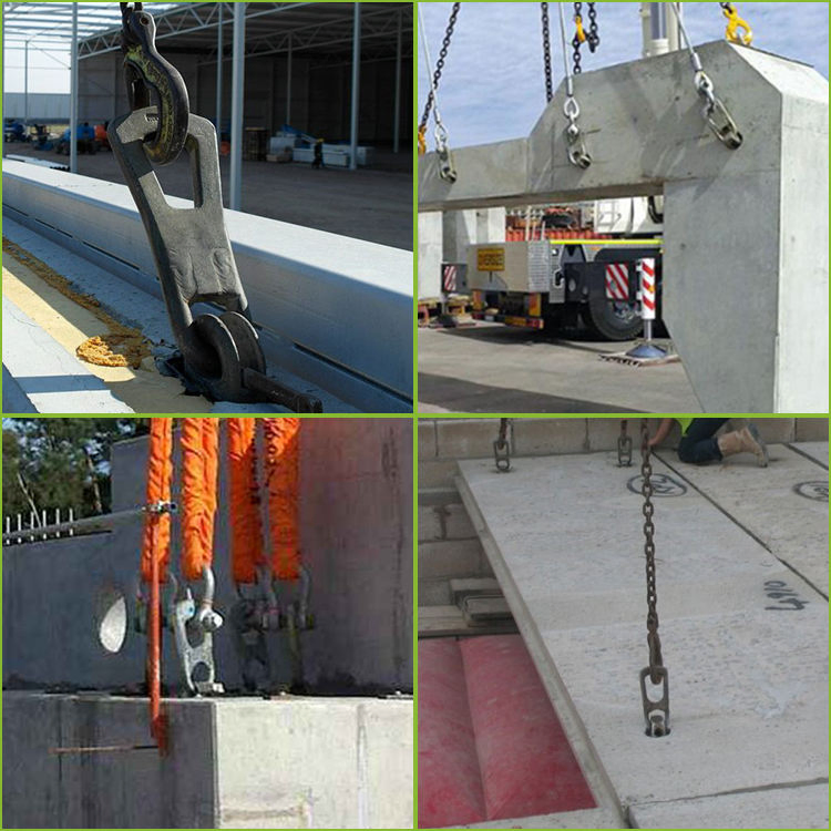 Precast Lifting System 20t Spherical Head Lifting Clutch for Precast Concrete Elements
