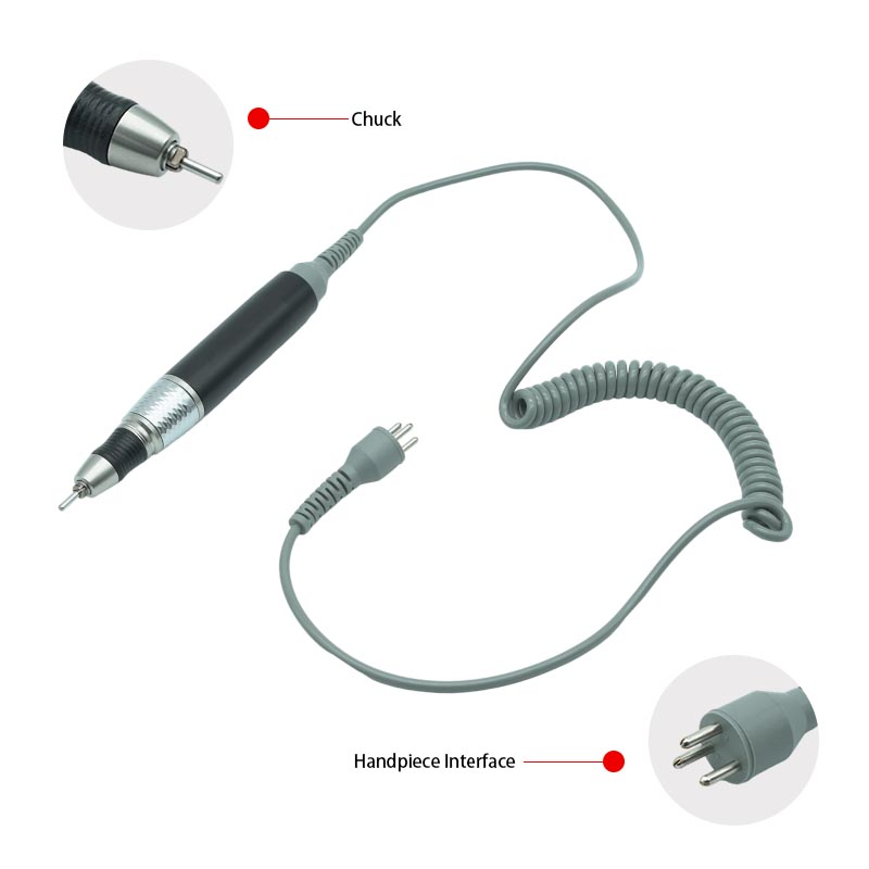 Manicure Supplies Polishing Micromotor 25000rpm Professional Electric Nail Drill Handpiece for Nail Salon