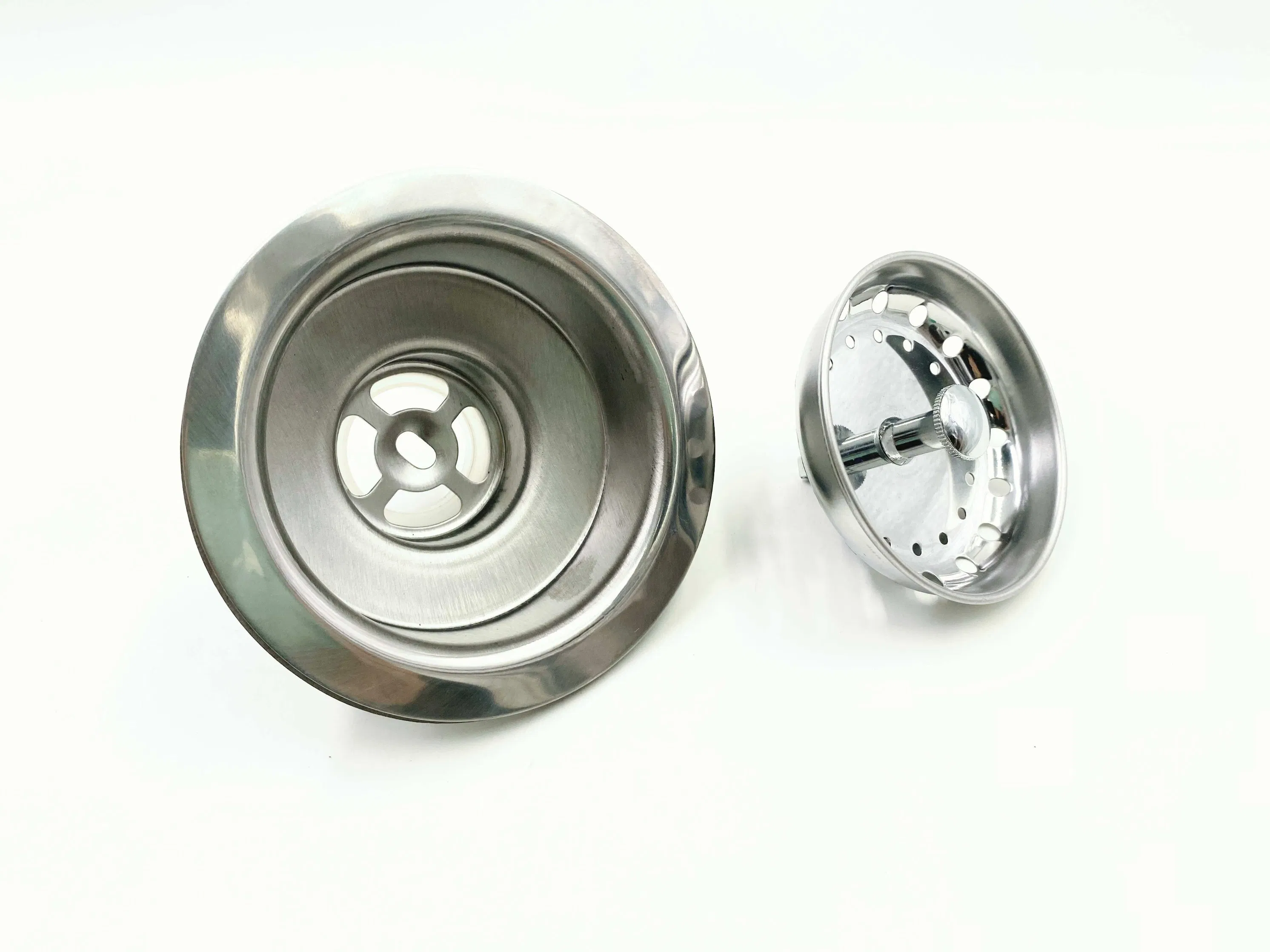Round Shape Drain Stainless Steel Kitchen Sink Strainer