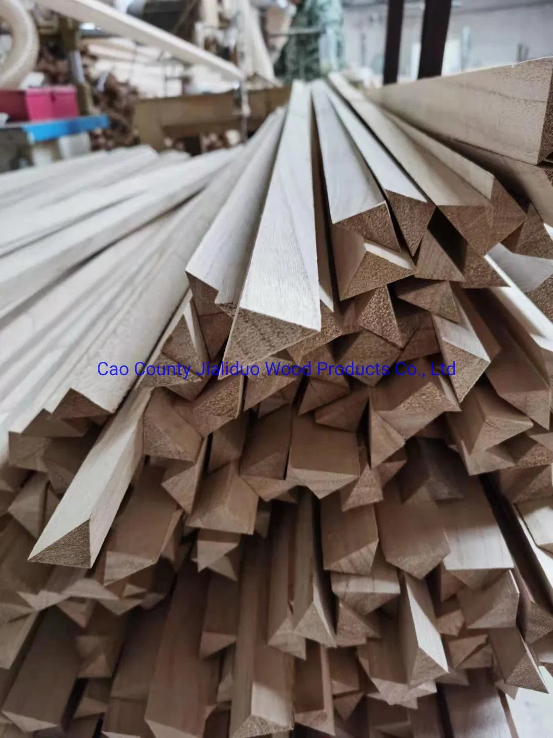 Paulownia Triangles Strips Square Battens Trapezium Chamfers