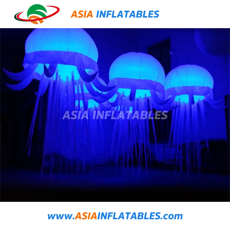 Hot Sale LED Inflatable Jellyfish, Color Changing Light Jellyfish for Event Decoration