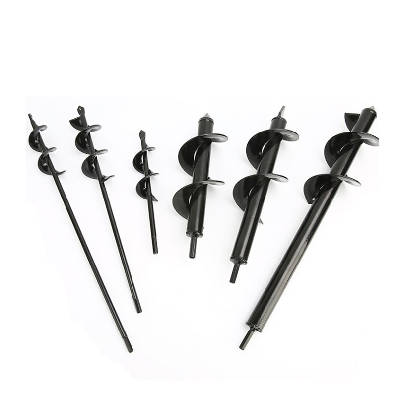 Ground Drill Bit Screw Tree Planting and Digging Machine Screw Rod Garden Gardening and Soil Drilling Bit