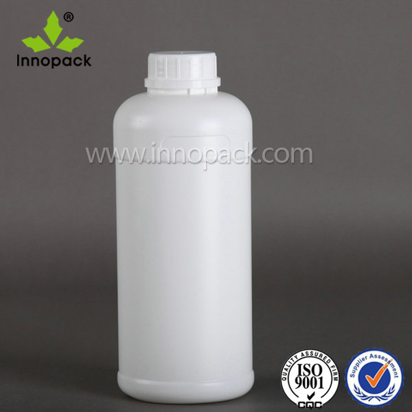 Chemicals 200ml, 250ml, 500ml, 1L Plastic HDPE Bottles Narrow Mouth with Thermoinduction Seal