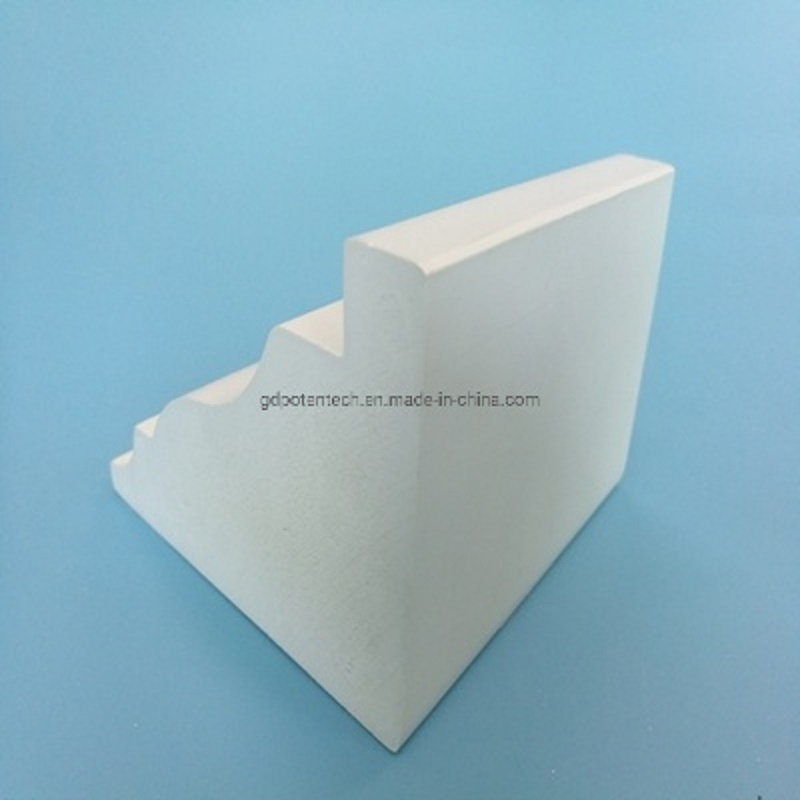 Fire Retardant Building Material PVC Crown Moulding PVC Rams Crown