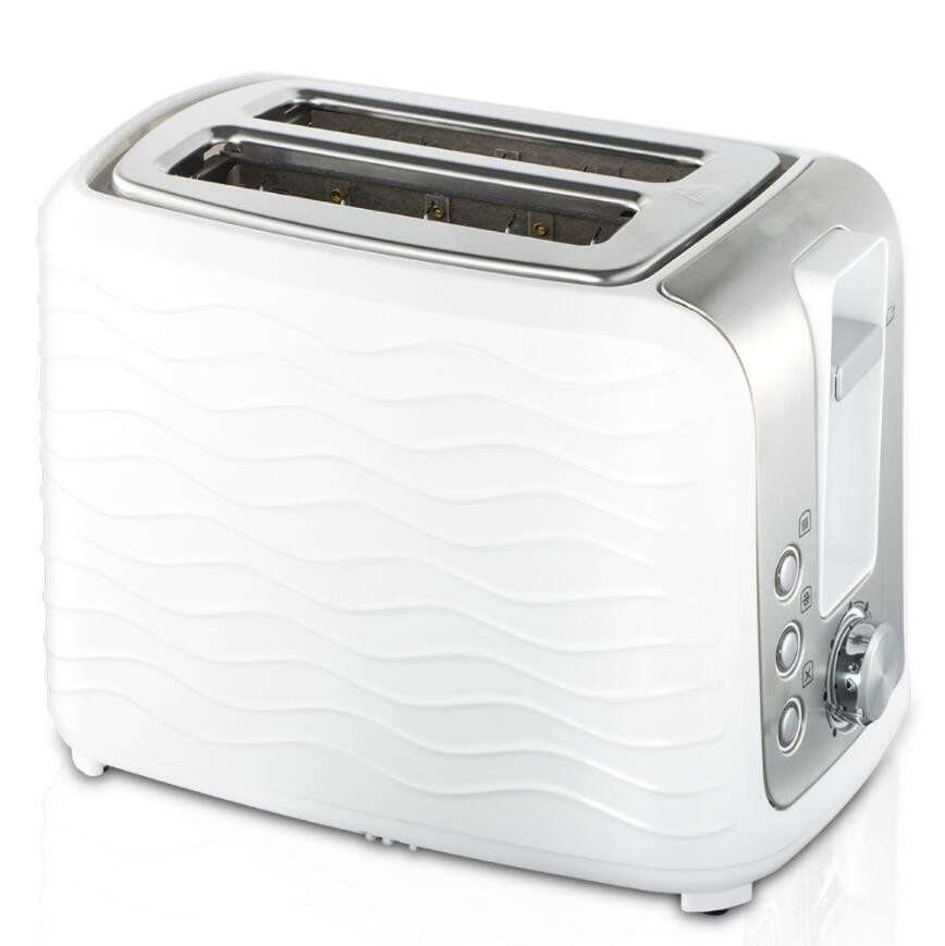 Customized Automatic Electric Breakfast Double Side Heating 2 Slice Toaster