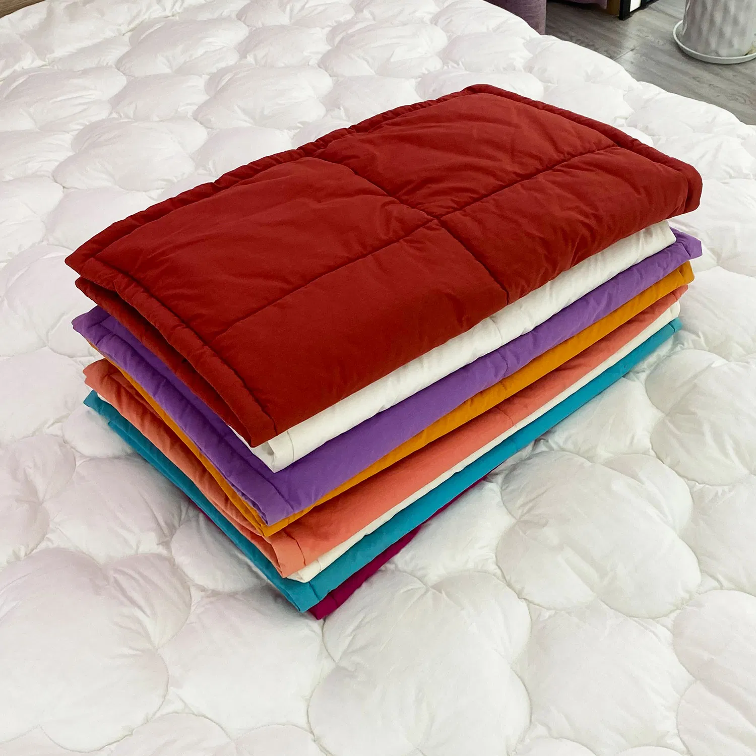 Customized Bedding Hotel Fashion Colorful Case Twill Velvet Resistant Worsted Cotton Elegant Comfortable Pillow Case