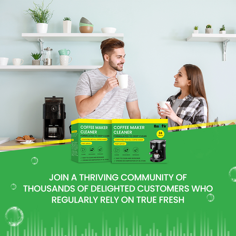 Premium Coffee Machine Cleaning Tablets - Deep Clean in Minutes