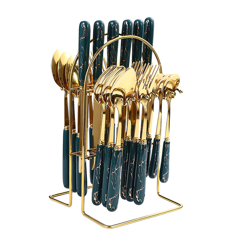 Utensils Cutlery Set Hanging Stainless Steel Flatware Dishwasher Safe