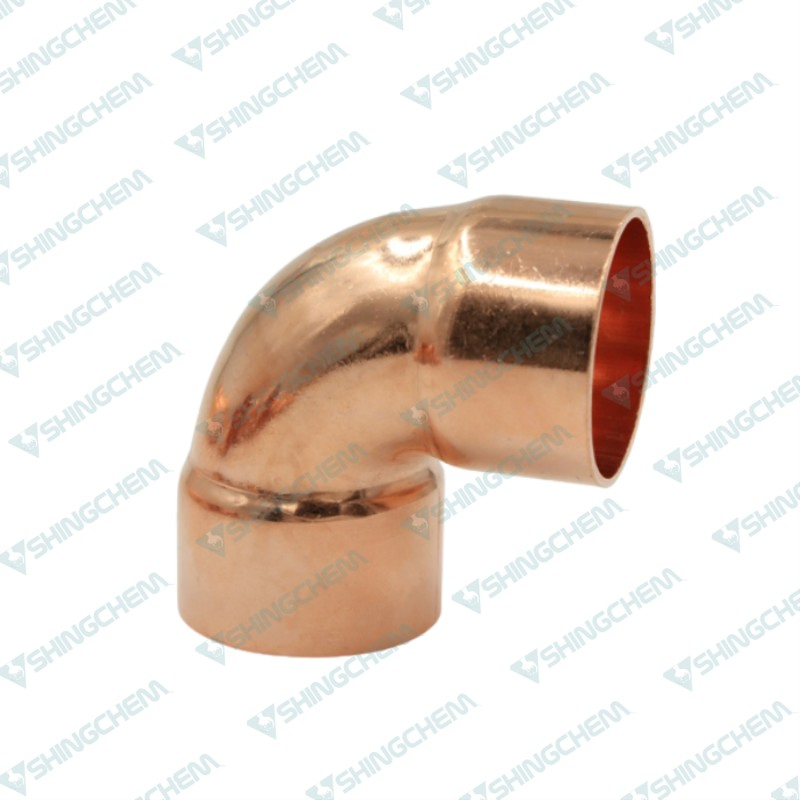 Copper Welding Coupling Tee Elbow U-Bend Refrigeration Pipeline Fitting