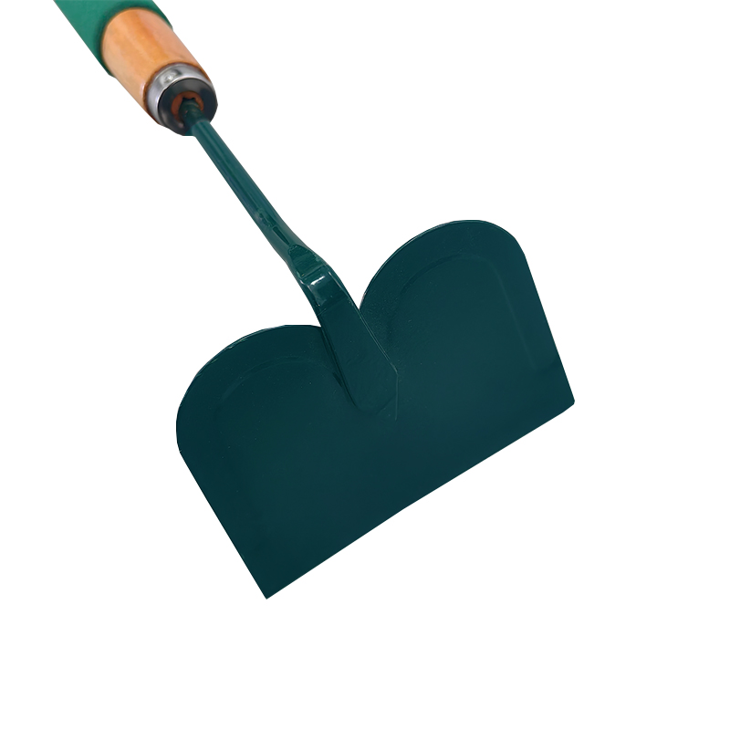 Gardening Tools Carbon Steel Wooden Handle Small Hoe Household Hoes