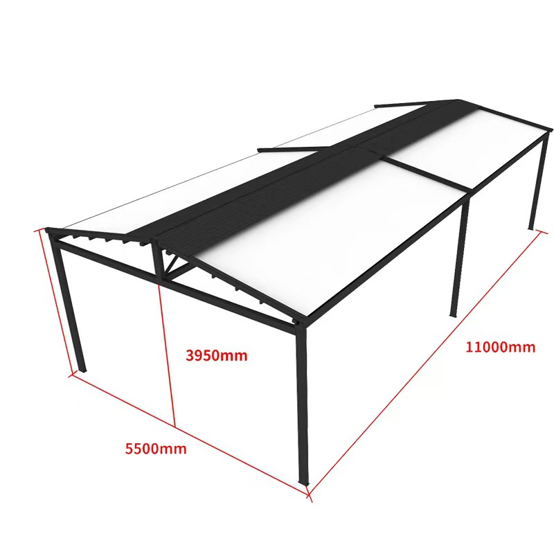 Electrically Controlled Folding Roller Shutter Safety Heat-Insulating High-Quality Aluminum Alloy Canopy Sunshade Tent Manufacturer Customization