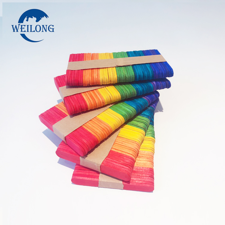 Ice Cream Stick Creativity Popsicle Crafts Wooden Icecream Sticks