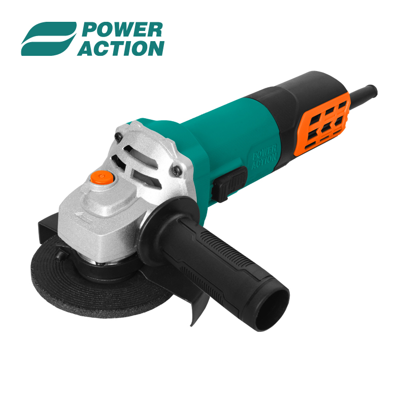 Power Action 850W 2 Position Side Handle 100mm 125mm 230mm Grinding Machine Electric Angle Grinder