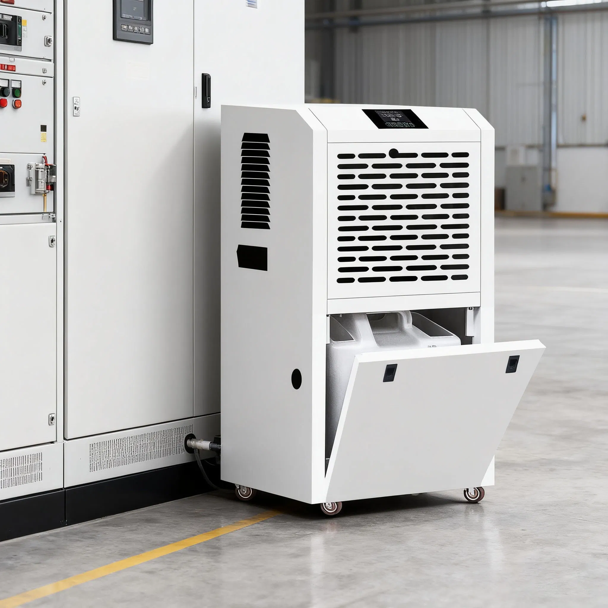 Industrial Dehumidifier R22 Refrigerant Gas Hitachi Compressor