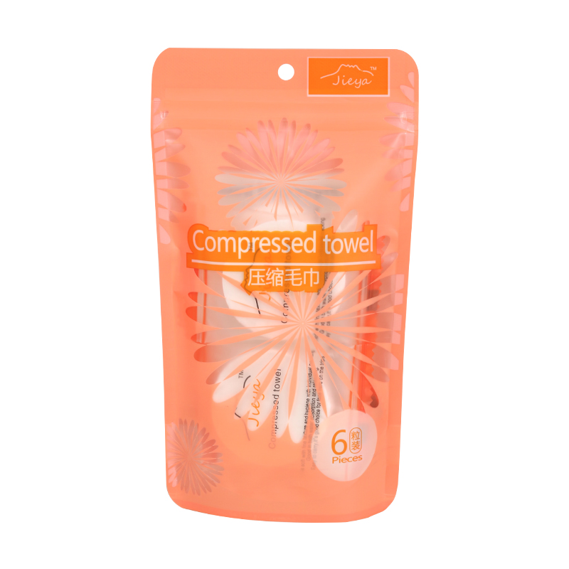 Versatile White Compression Towels - Ideal for Home and Travel