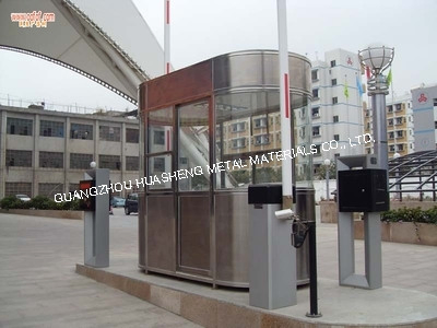 Outdoor Security Booth with Stainless Steel (HS-045)