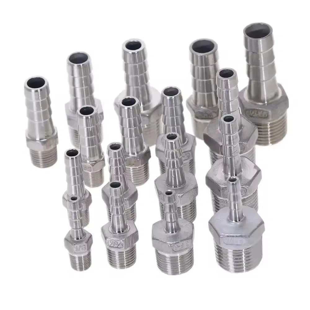 Hexagon Head Stainless Steel Pagoda Fitting with Equal Shape Design
