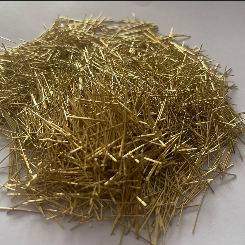 Micro Copper Coated Steel Fiber Copper Steel Fiber for Reinforcement Concrete