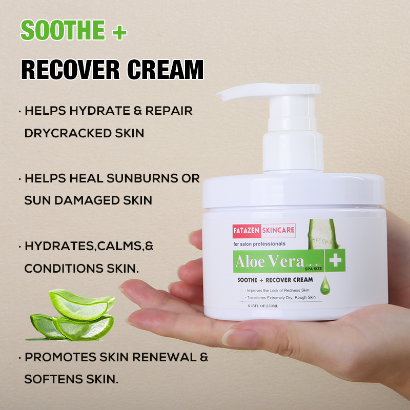 Skin Cracking Rescue Lotion Easy to Solve Skin Injuries Aloe Body Cream