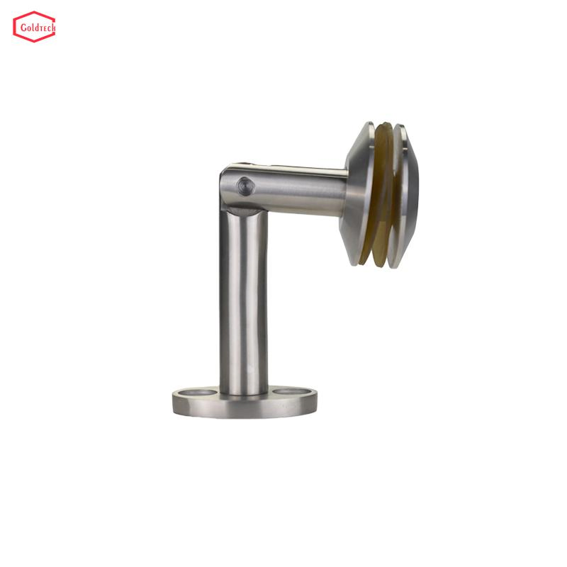 Glass Door Hardware Stainless Steel Glass Canopy with Satin Polish