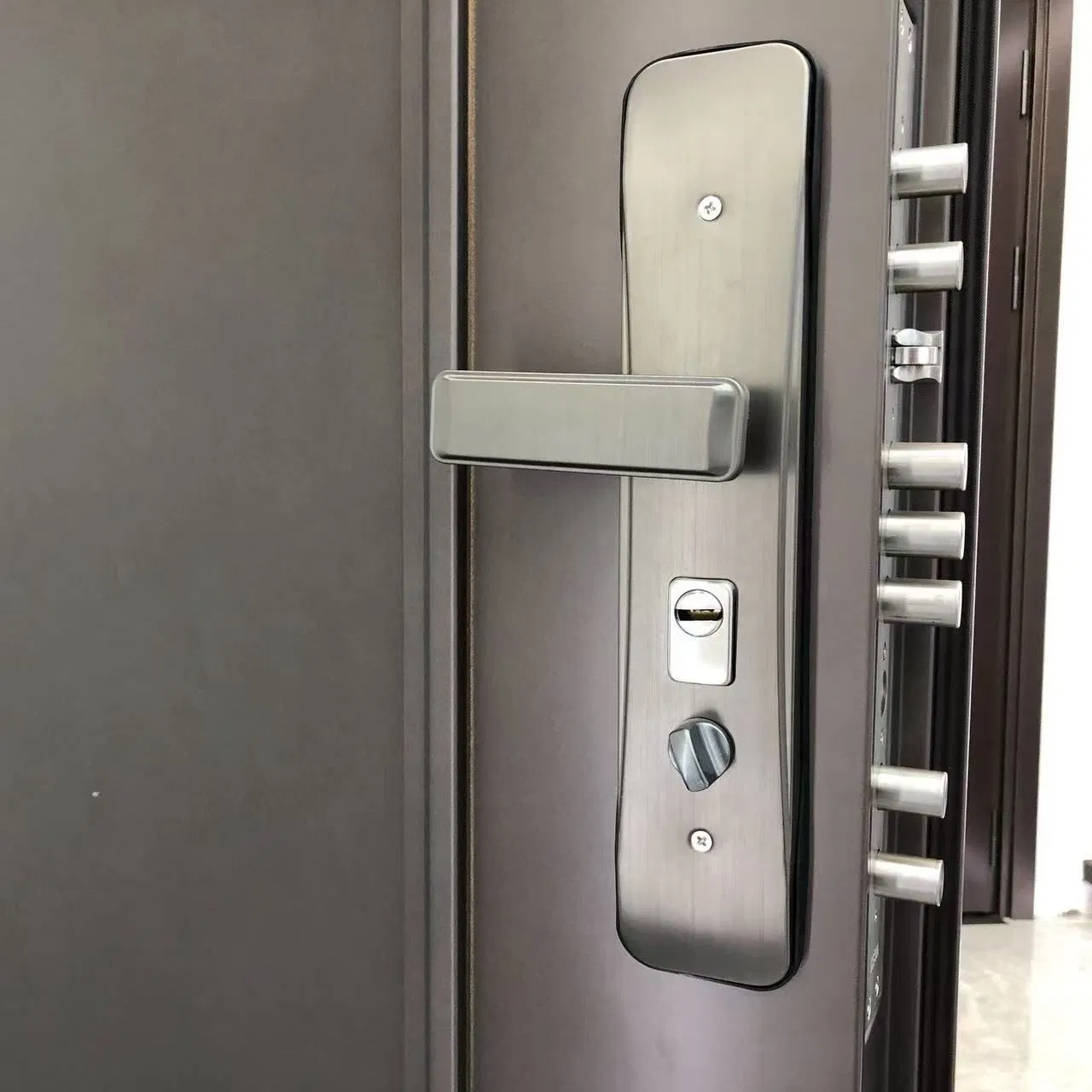 Алюминиевая защитная дверь для дома