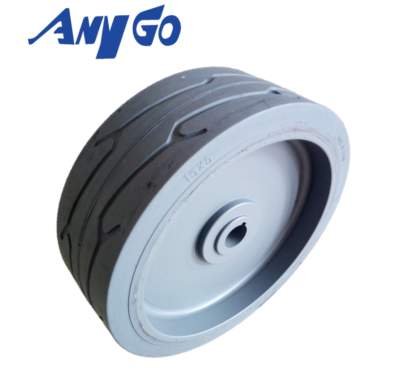 Шины цельнолитые 15x5, 16x5 для подъемников