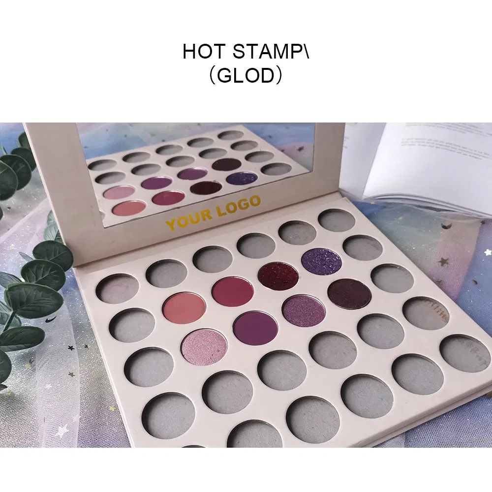 Multi-Colored Makeup Waterproof Customized Mineral Eye Shadow Palette