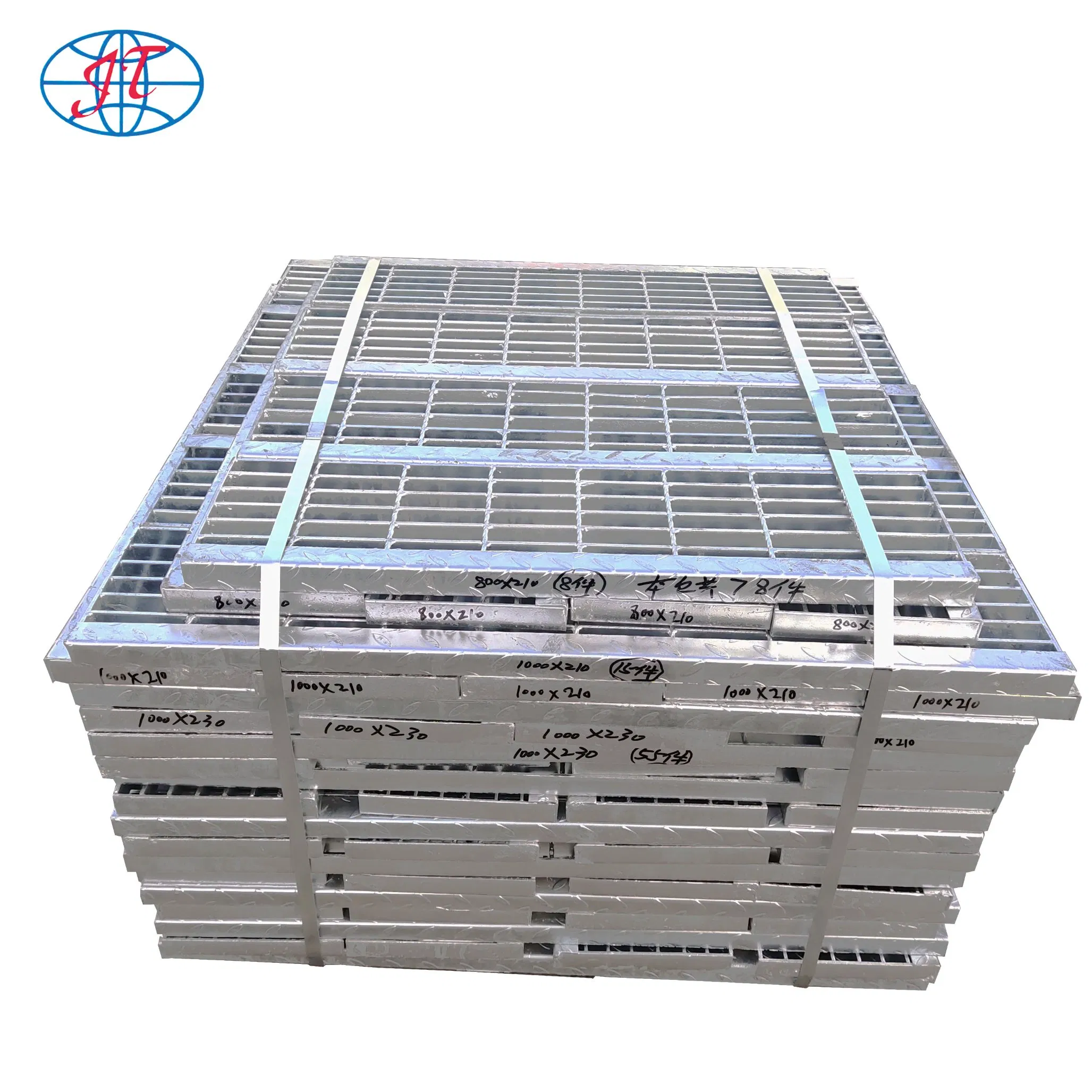 Manufacturer of Steel Grating 30X5 Steel Bar Grating Hot Dipped Galvanized Serrated/Plain Steel Grating Factory