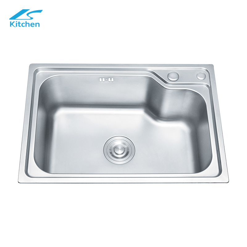 Modern Kitchen Sink 304 Stainless Steel Single Bowl Susundermount Sink Fregadero De La Cocina