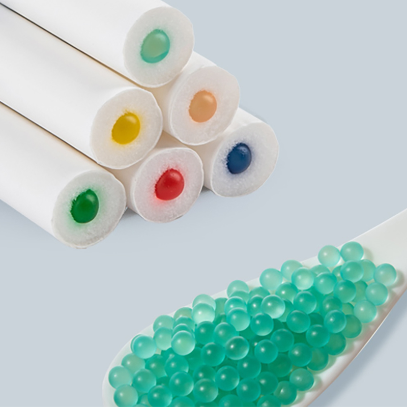 100PCS Mix Fruit Flavor Menthol Capsule Mint Beads Explosion Pops Cigarette Filter Brush Ball for Smoking Holder Accessories