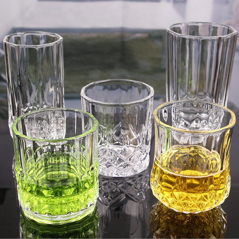 2021 New Lead Free Glass Beer Whisky Glass Cup Dining Glass Cup