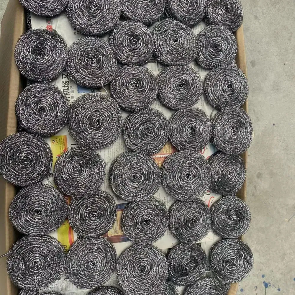 High-Efficiency Stainless Steel Scrubber Scourer Cleaning Ball