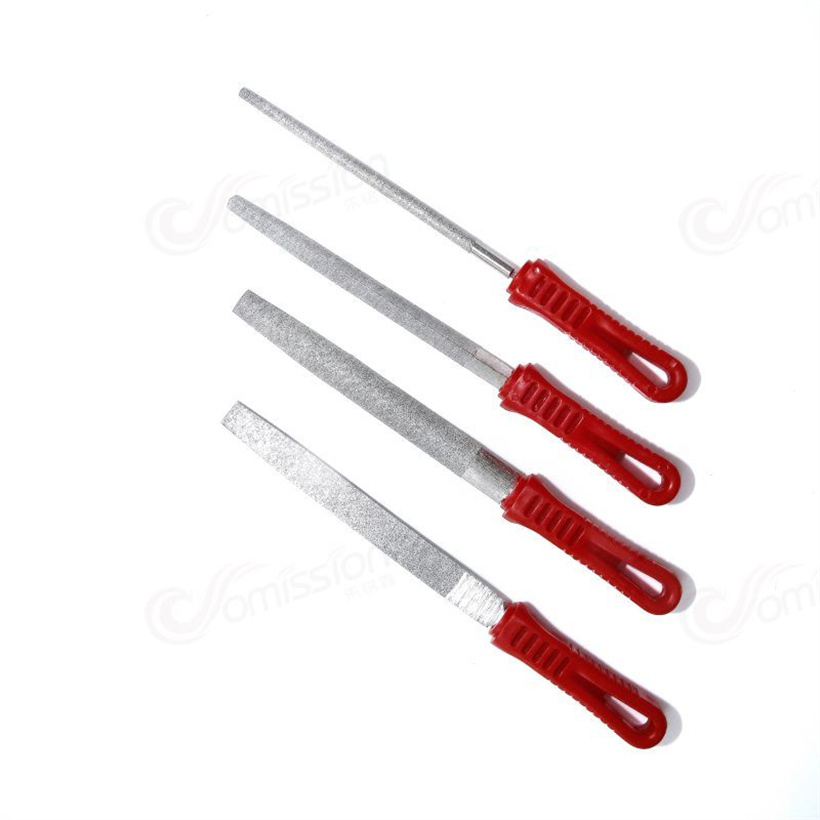 Multifunctional Diamond Files Set for Polishing Applications Triangle Diamond Files