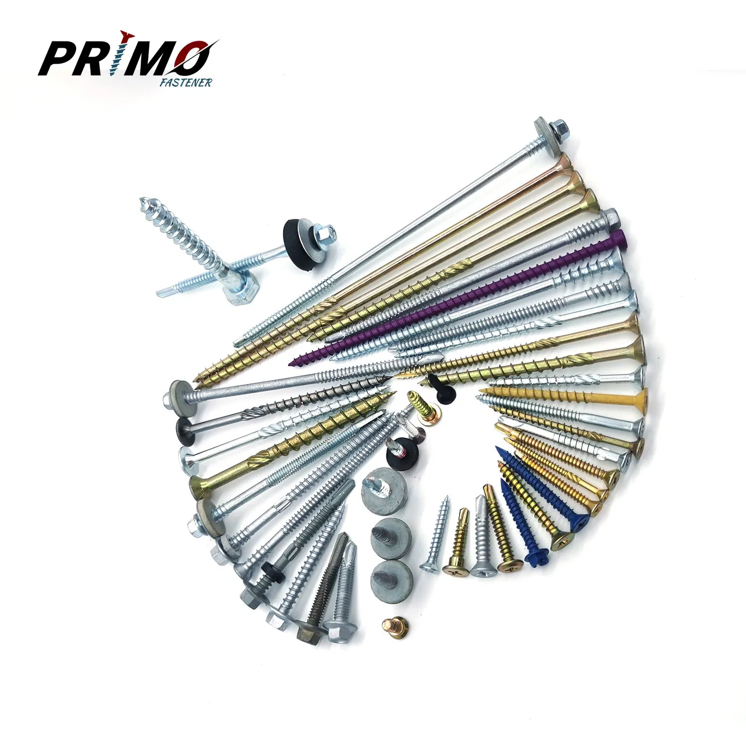 Timber Metal Screw Decking Screw Zinc Plated Ruspert Screws for Wooden Construction