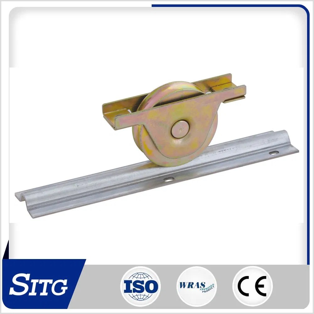 Door Roller Brackets and Wheel Gate Pulley with Track