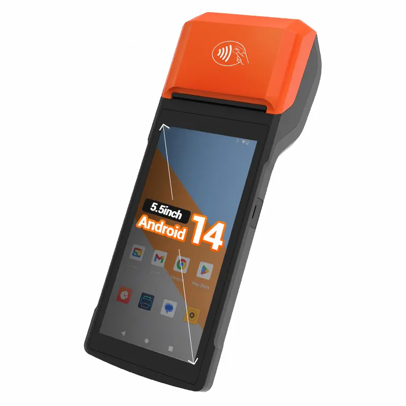Handheld Portable Smart Android POS Machine Receipt Bill Invoice Printer POS Terminal