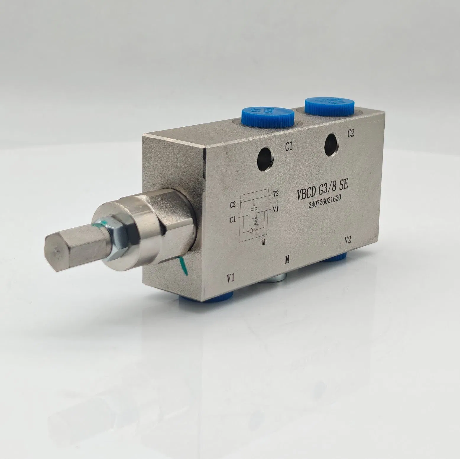 Клапан противовесный VBCD-G38-SE одностороннего действия G3/8