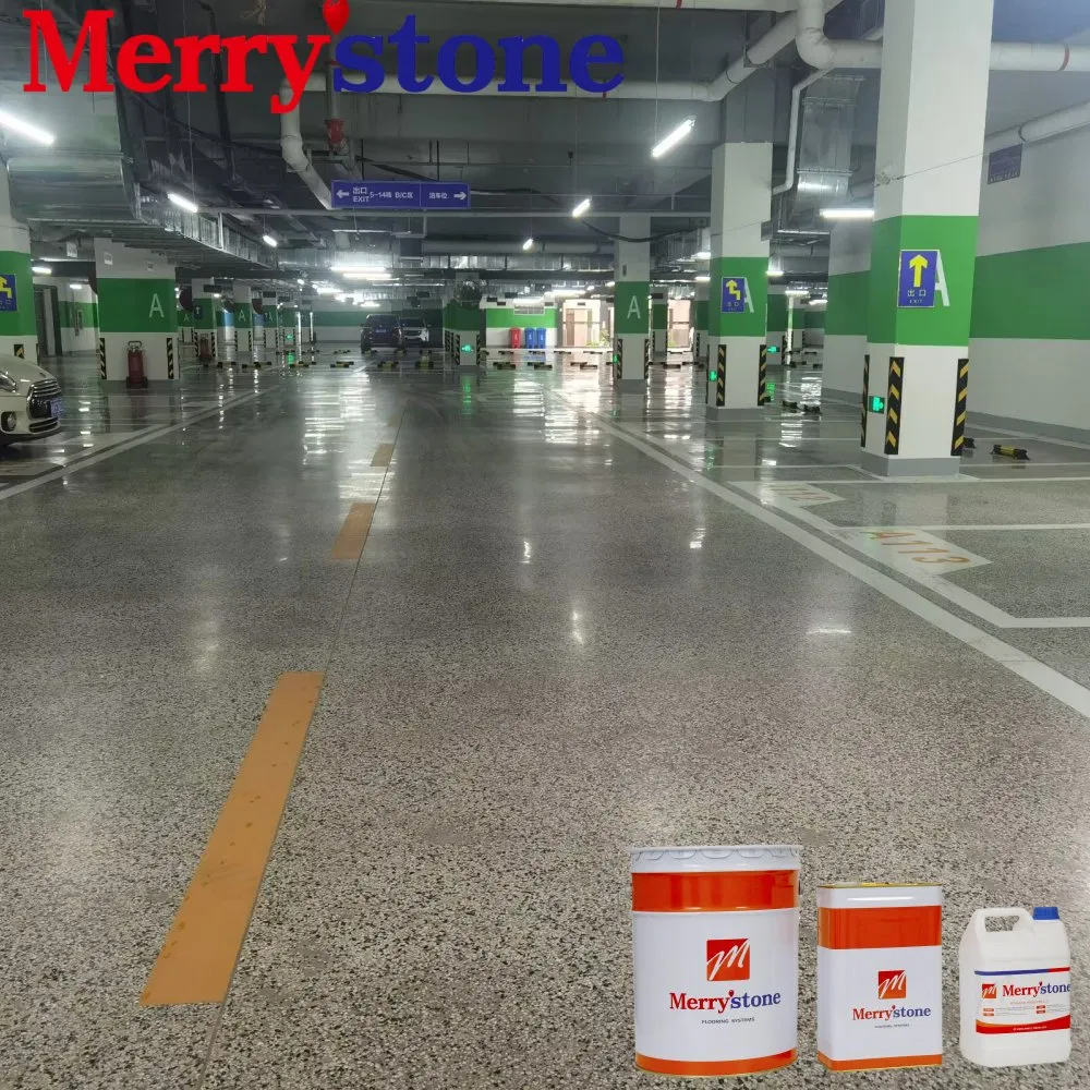 Consistent Colored Sealer Curing Concrete Floor Coating for Underground Parking Garages