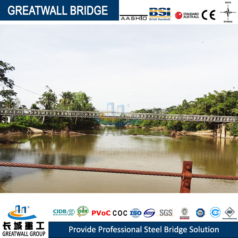 Prefabricated Suspension Bridges: The Perfect Combination of Adaptability and Economy