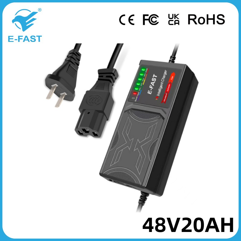 Intelligent 48V20ah Quick Charger Motorcycle Lead Acid Pulse Battery Charger