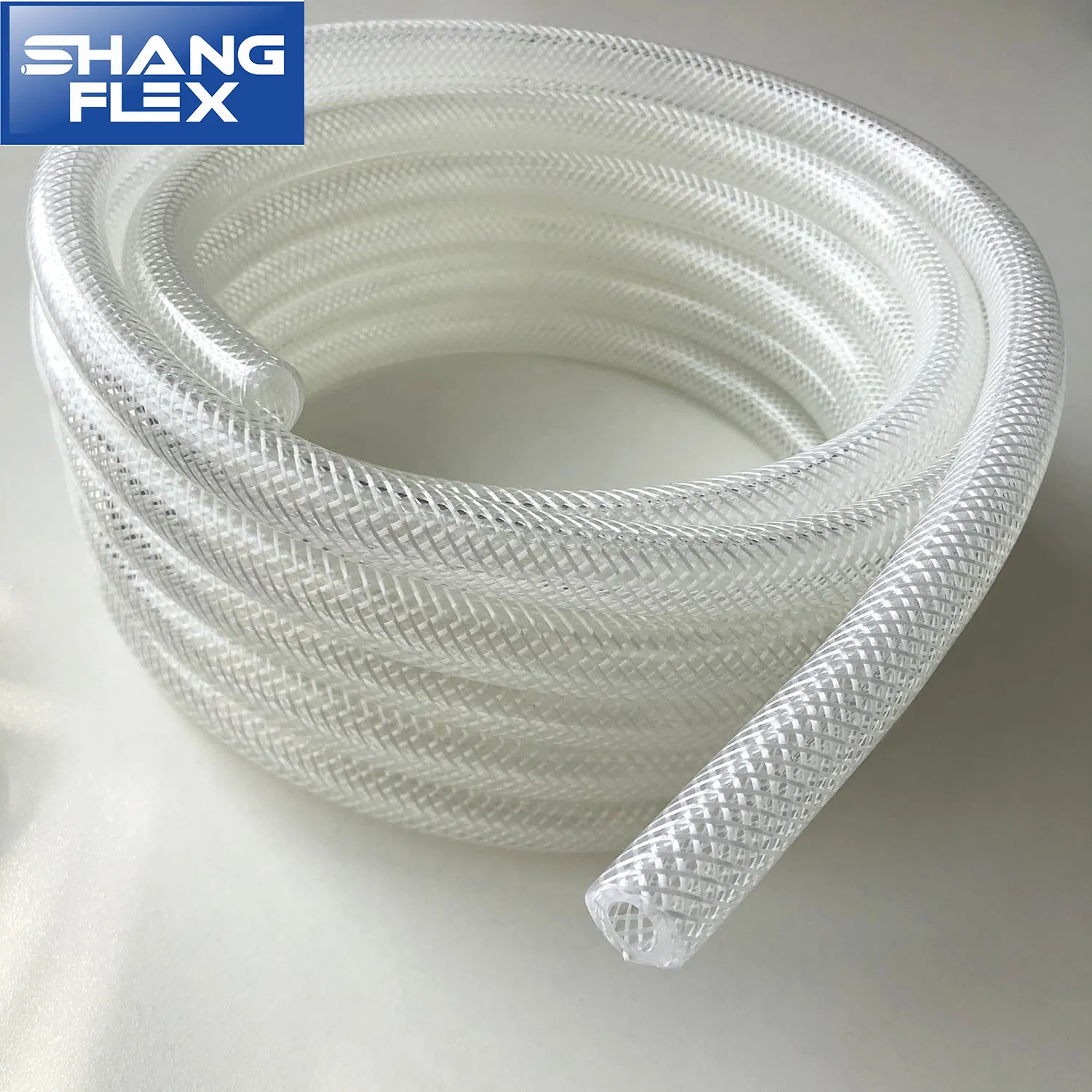 Food Grade Non Toxic Drinking Water PVC Hose Flexible Braided Vinyl Tubing