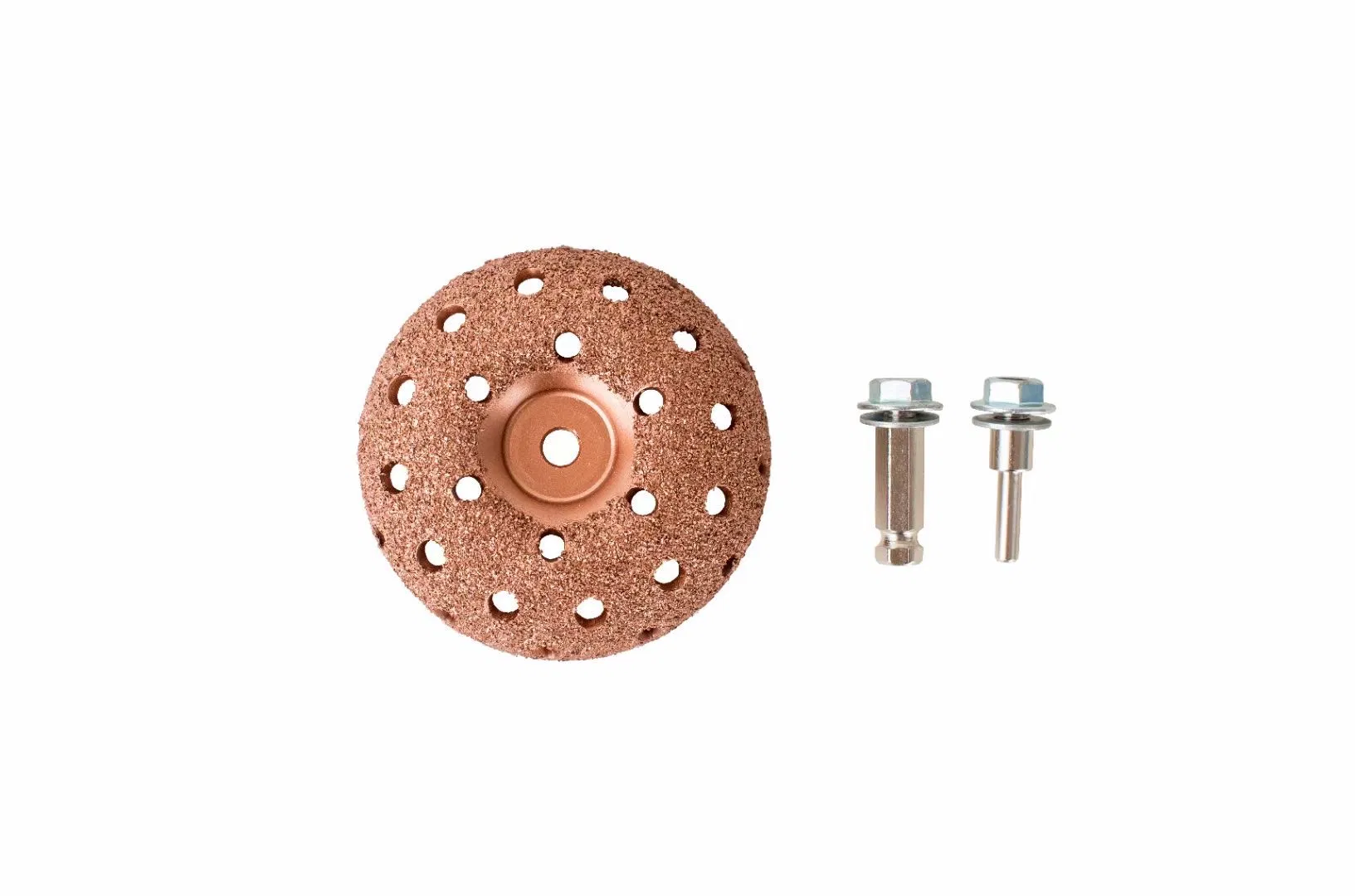 Tungsten Steel Grinding Head with Linking Rod Adapter Universal 3/8"-24 Tire Repair